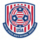 美国国家男子足球队队徽 - 星条旗与足球结合
